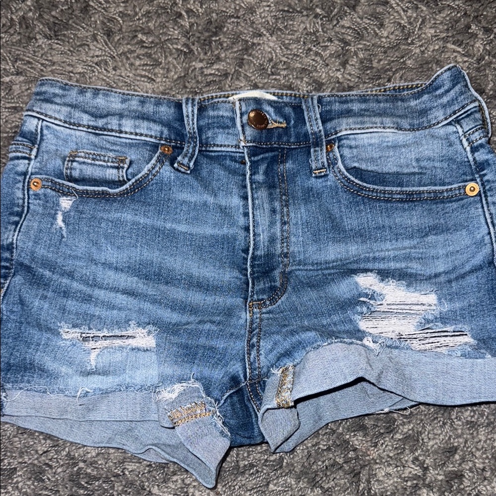 Denim Blue Women's Shorts